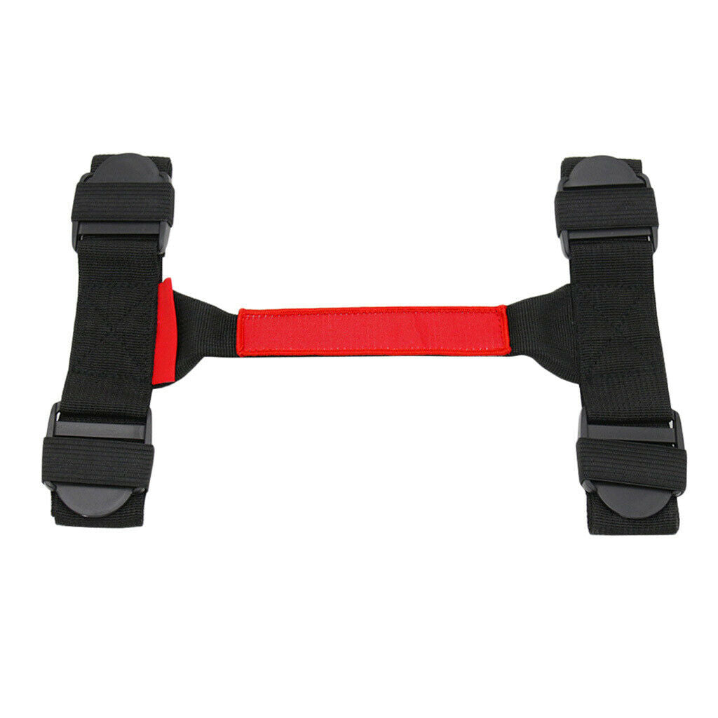 Motorcycle Side Aluminum Box Handle Strap Rope for BMW R1200GS F800GS Red