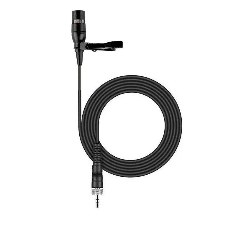 Lapel mic for Sennheiser Lavalier Microphone Unidirectional Collar Tie Clip On