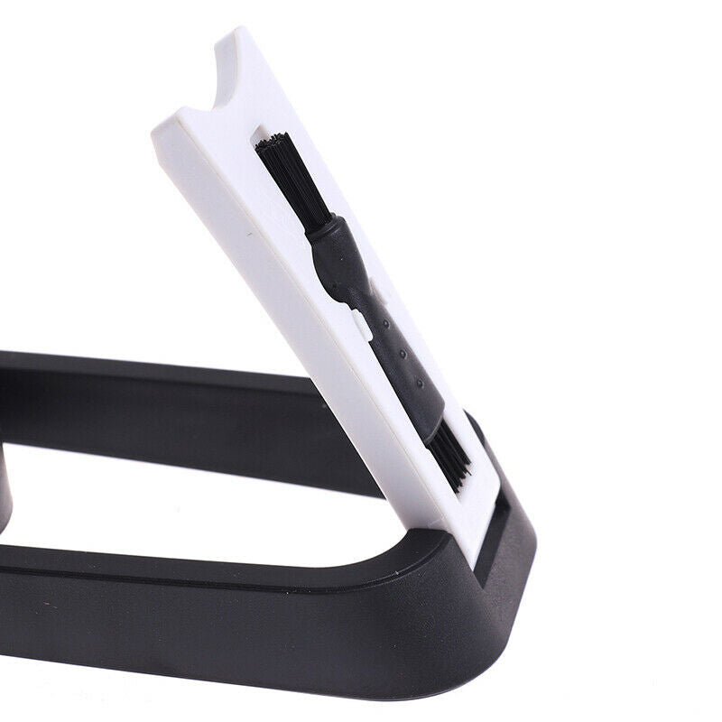 Shaver Holder Folding Anti-Slip Water Drainage Base Stand With Cleaning Brus IE
