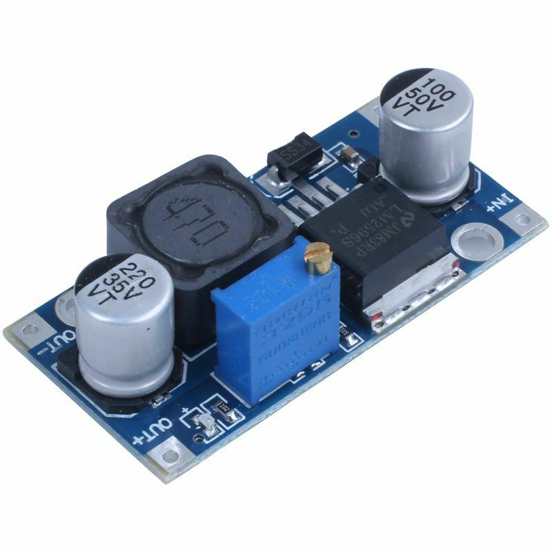 2 Pcs LM2596 DC-DC Step-down Converter Power Module LM2596S Adjustable Buck  PL9