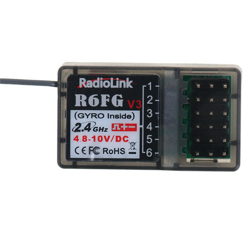 2.4GHz 4CH R6fg Receiver gyro inside for Radiolink RC4gS/R6FG Transmitter D I SJ