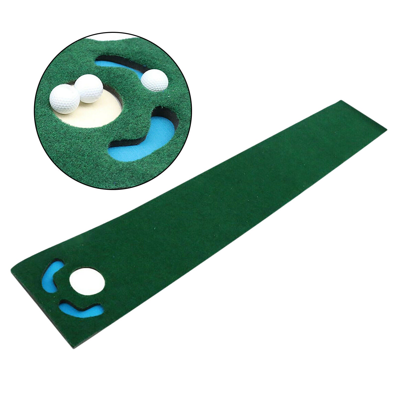 Golf Putting Mat Golf Carpet Green Aid Accessories Indoor Outdoor Backyard