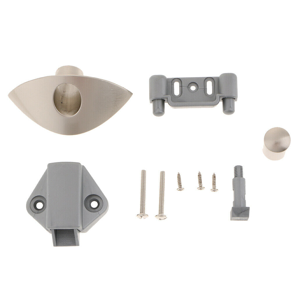 Push Button Catch Lock Knob   Up Latch Motorhome Camper RV Drawer Decor