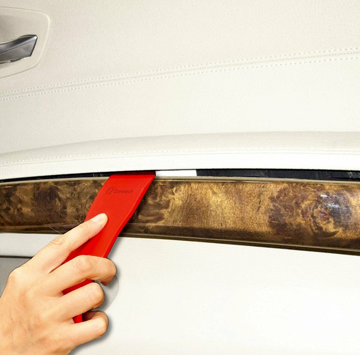 5pcs Car Door Trim Panel Clip Dash Centre Console Radio Removal Pry Tools Nylon