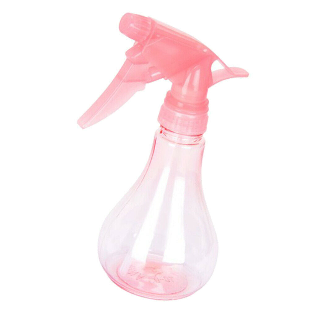 250ml Empty Plant Trigger Mister Water Spray Bottle for Plants Hairs Pink