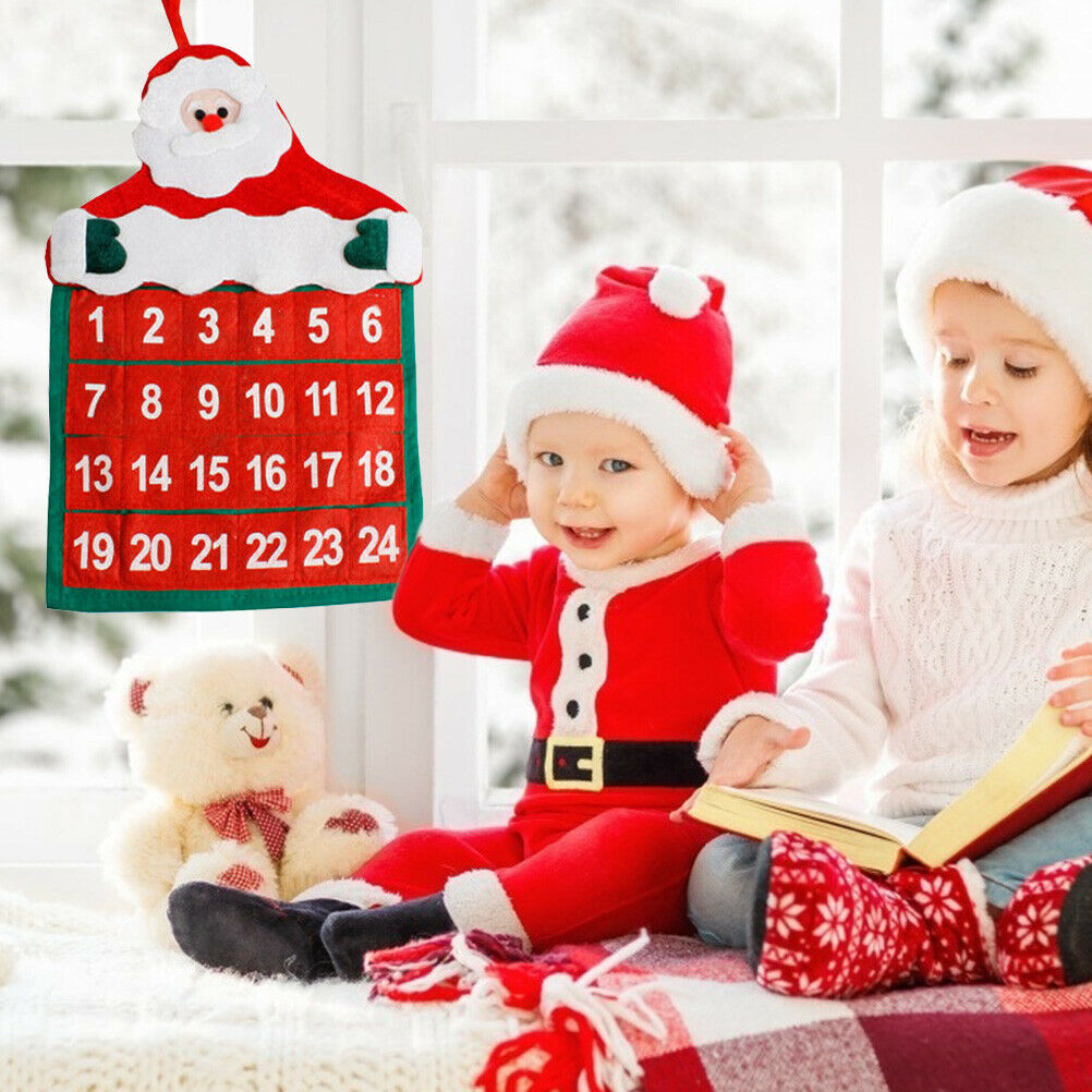 Christmas Advent Calendar Gift for Kids Jewelry Calendar Bracelet Beaded Charms