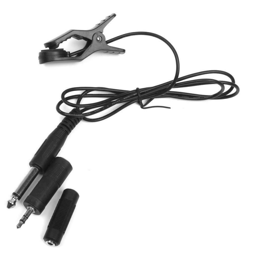 Universal General Acoustic Guitar Clip On Pickups With 2x Adapters