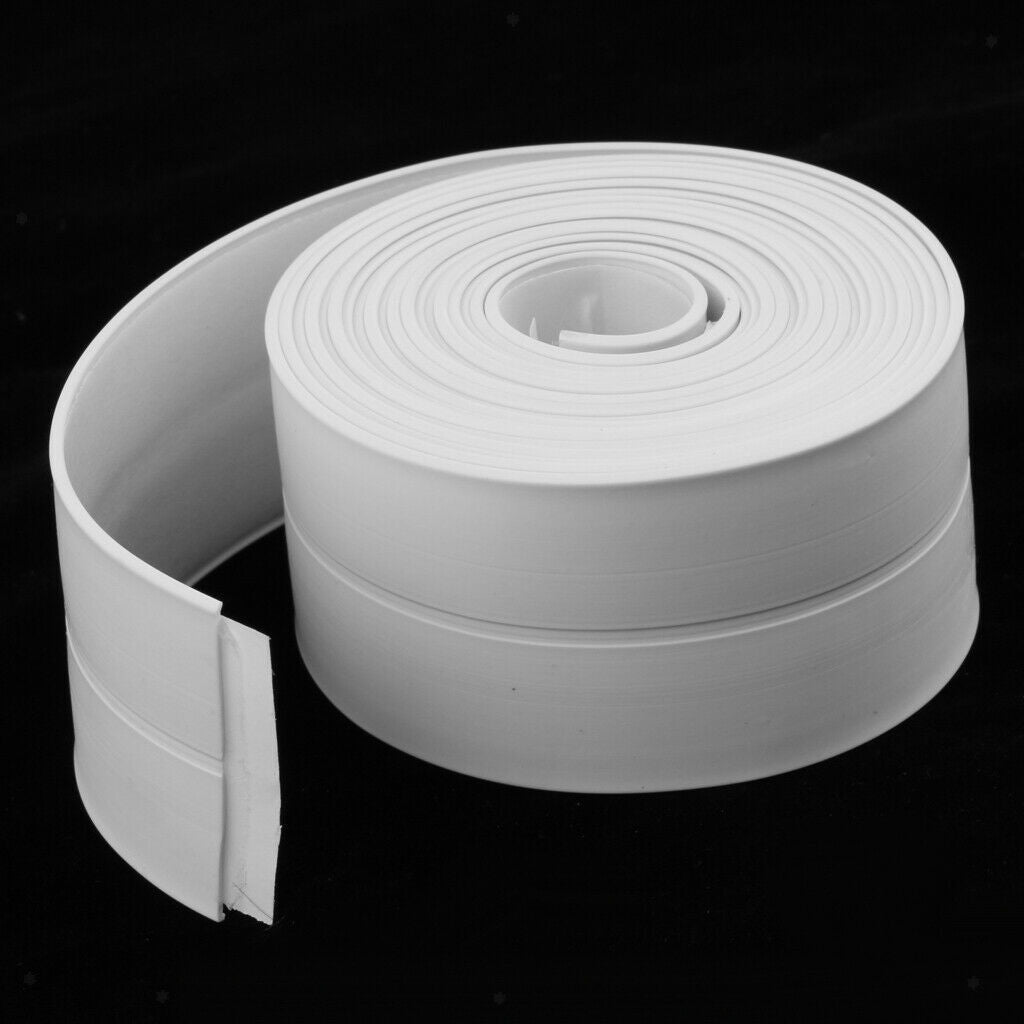 2X 3.2m Kitchen Bathroom Waterproof Mold Proof Self Adhesive Wall Sealing Tape