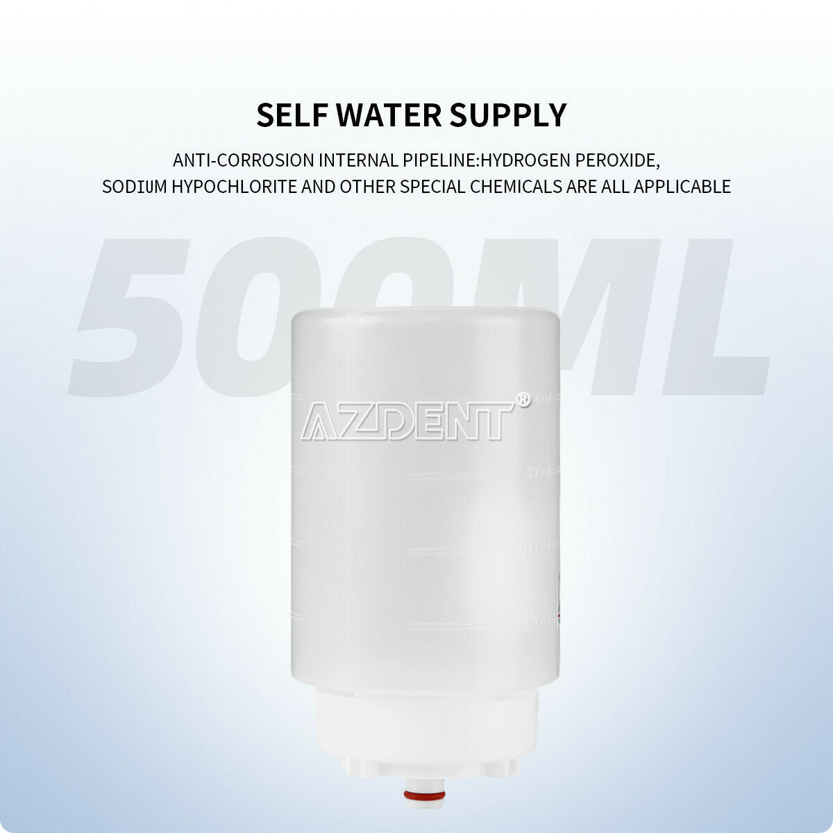 EU Dental LED Wireless Ultrasonic Scaler VRN-A8 Auto-Water Supply 500ml Bottle