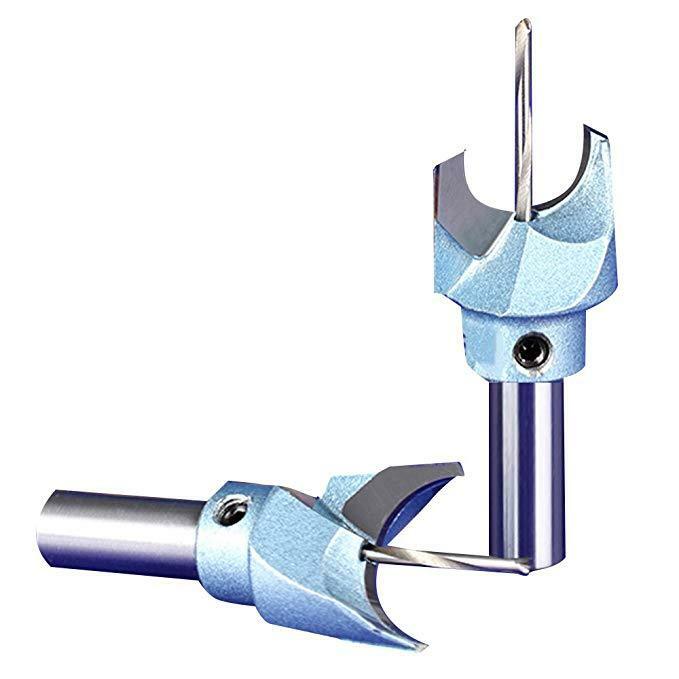 5Pcs Ball Bead Drill Bit Mark Set Wooden Milling Cutter Tool 12-20mm Woodworking