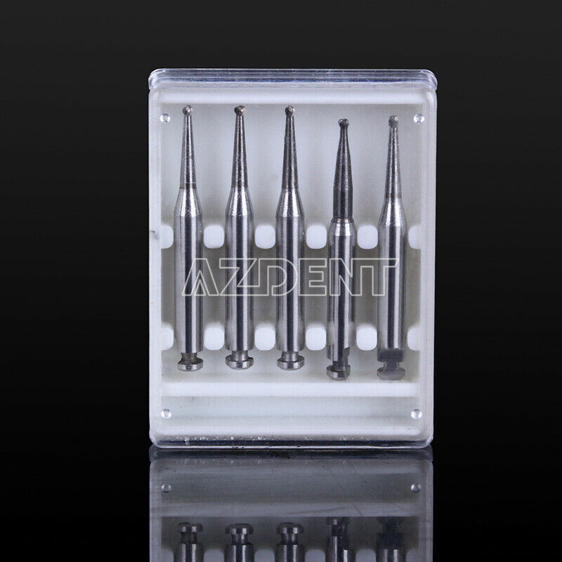 10 Kits Dental Lab Clinic Low Speed Right Angle Tungsten Steel Drill Burs RA1