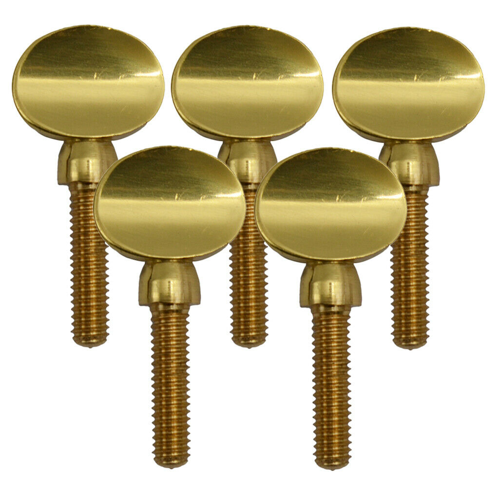 5 Pcs Copper Saxophone Neck Receiver Tightening Screw for Saxophone Clarinet