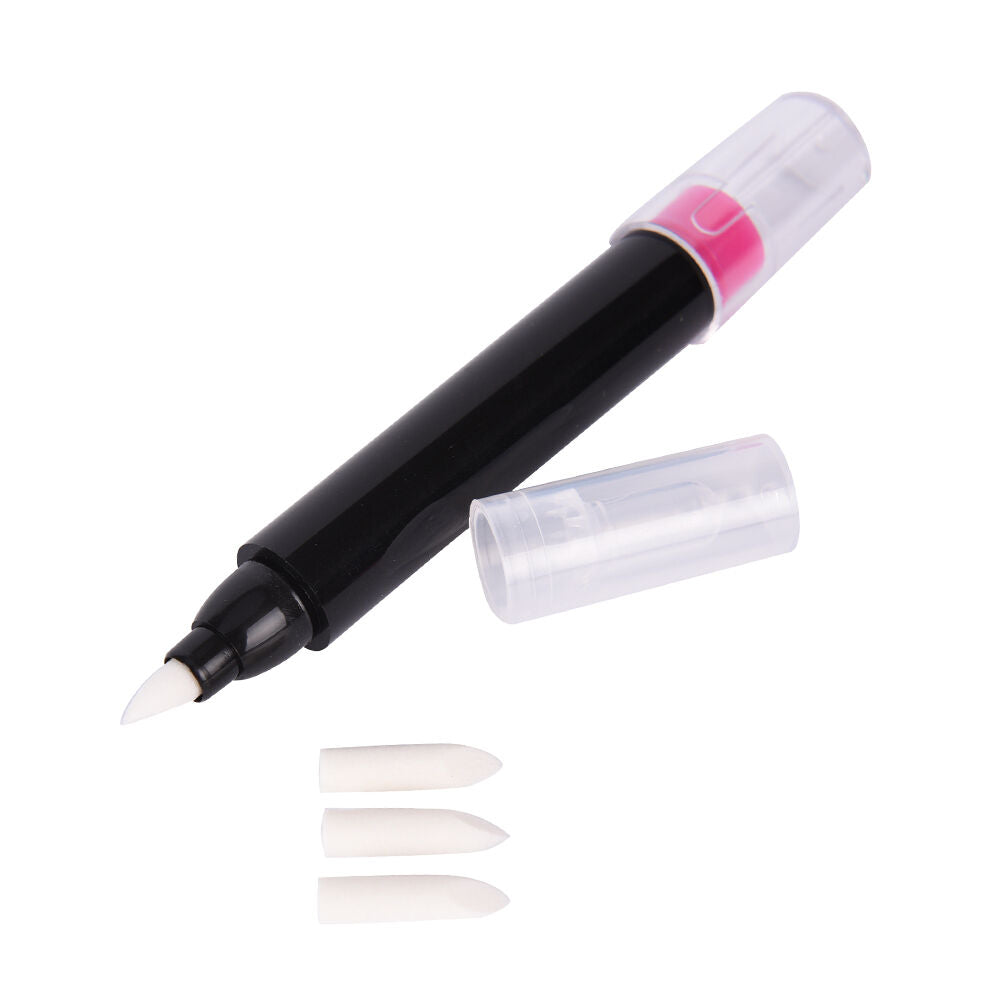 Refillable Nail Polish Edge Corrector Remover Pen 3 Spare Tips Art Manicure A NC