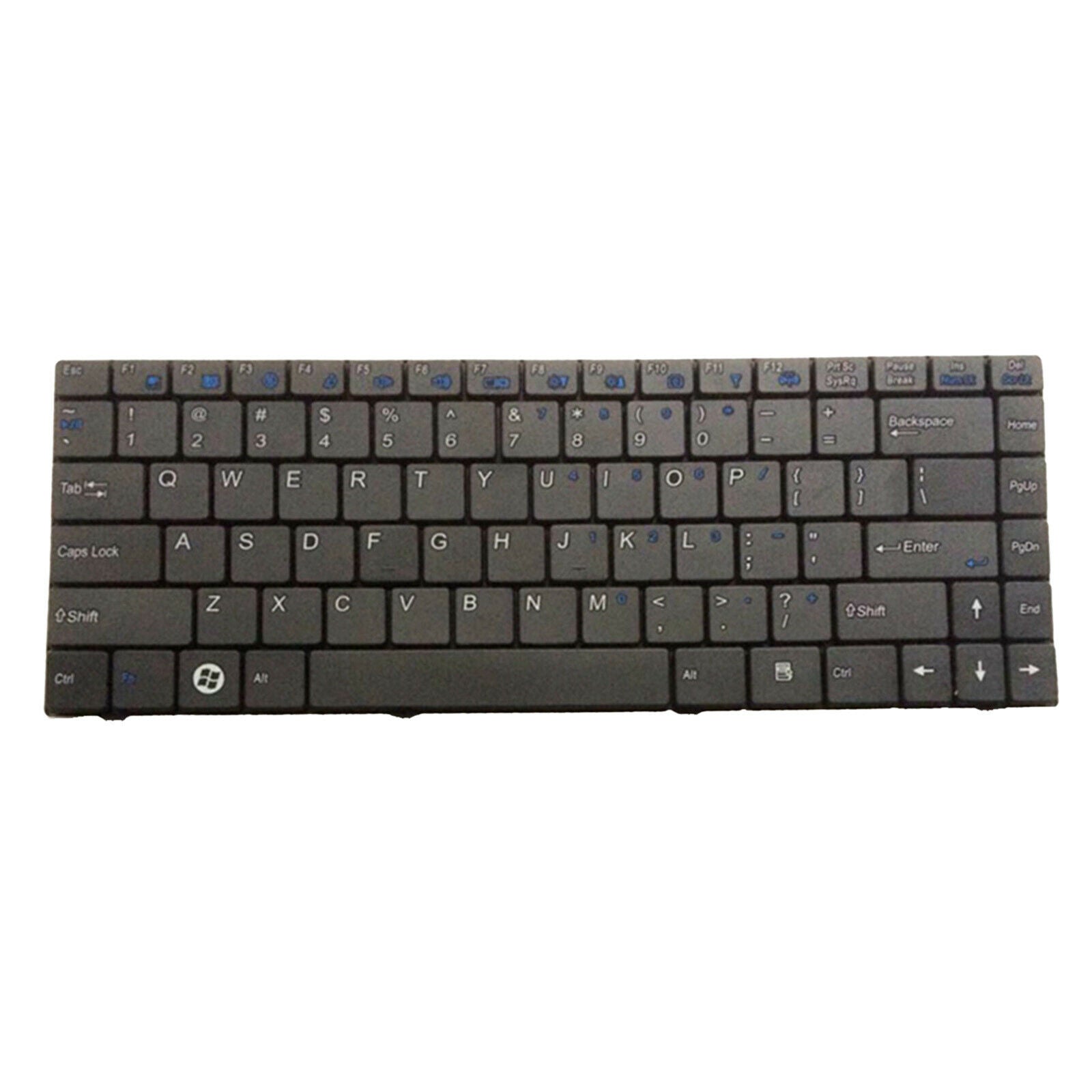 Laptop US English Keyboard For Clevo W84 W84T Series Teclado MP-07G33US-430