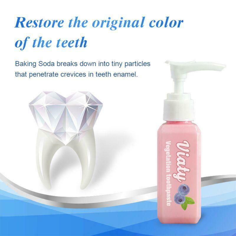 Viaty Vegetation Toothpaste Stain Smoke Removal Reduce Tooth Dirt Whitening Toot