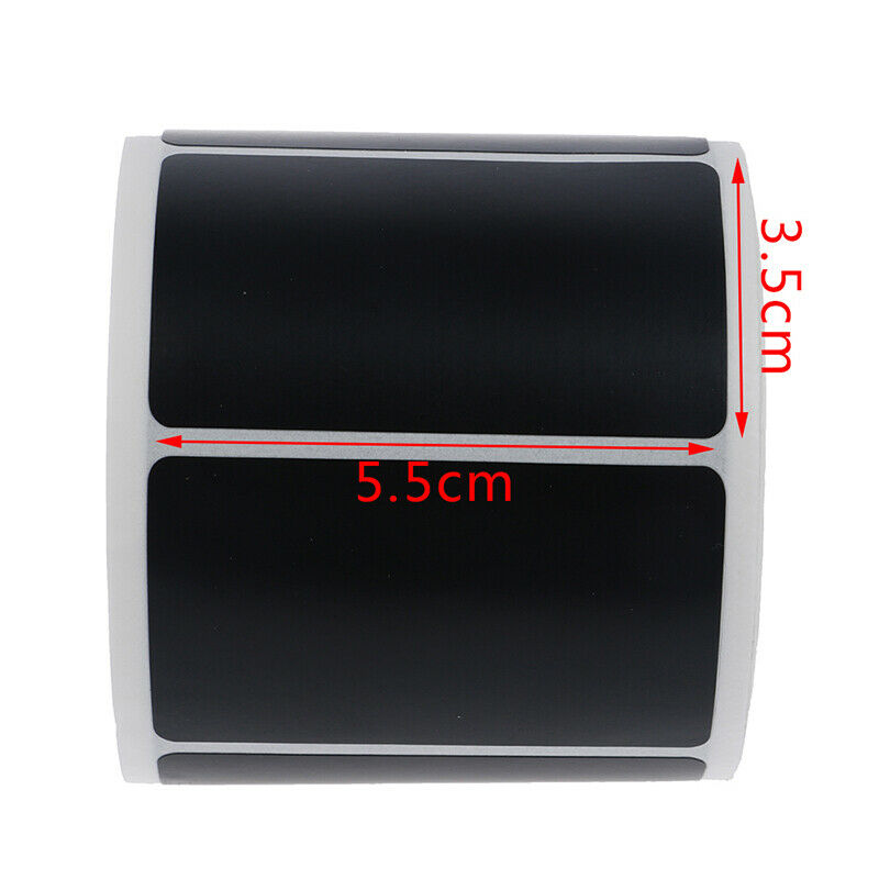 300Pcs/Roll Waterproof Chalkboard Stickers Kitchen Bottle Label Blackboard La Lt