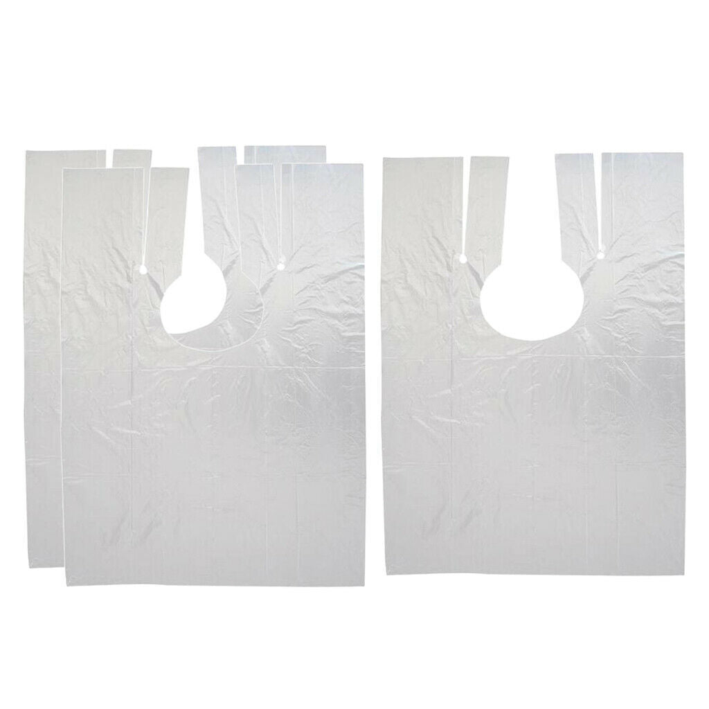 150 Pieces Disposable Hair Cutting Capes Salon Gowns Stylist Barber Apron