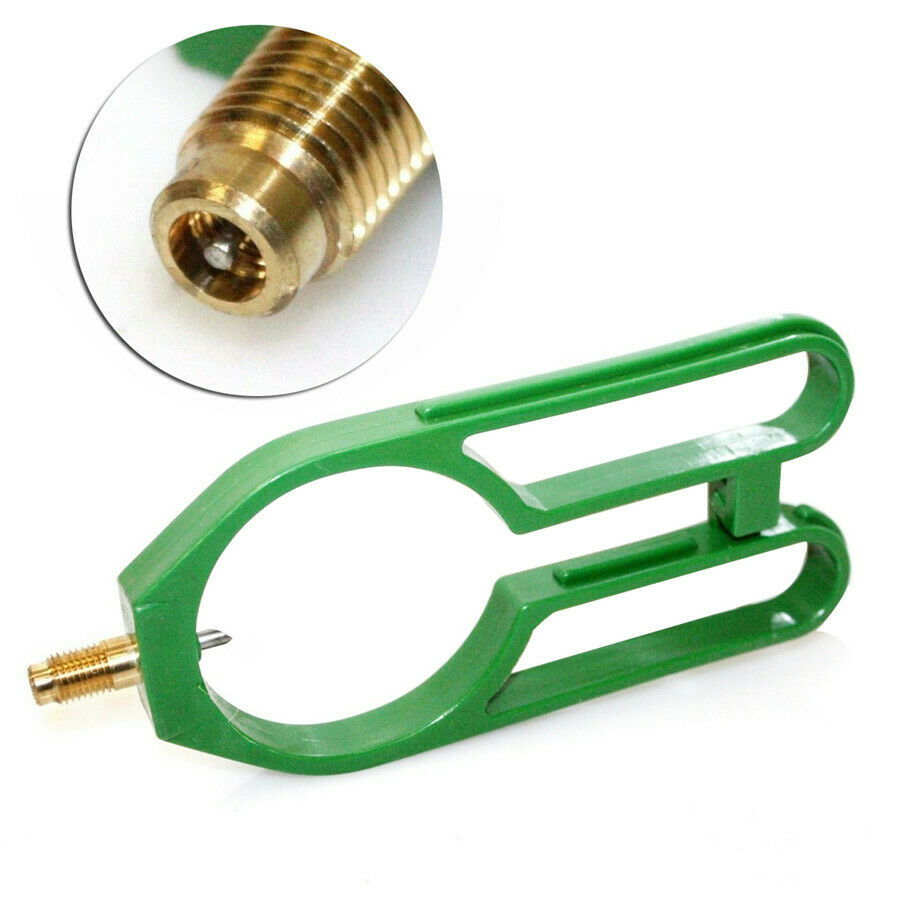1Pc 68mm Can Side Quick Tap with 1/4" SAE Valve for 2.68" R134A Refrigerant Cans