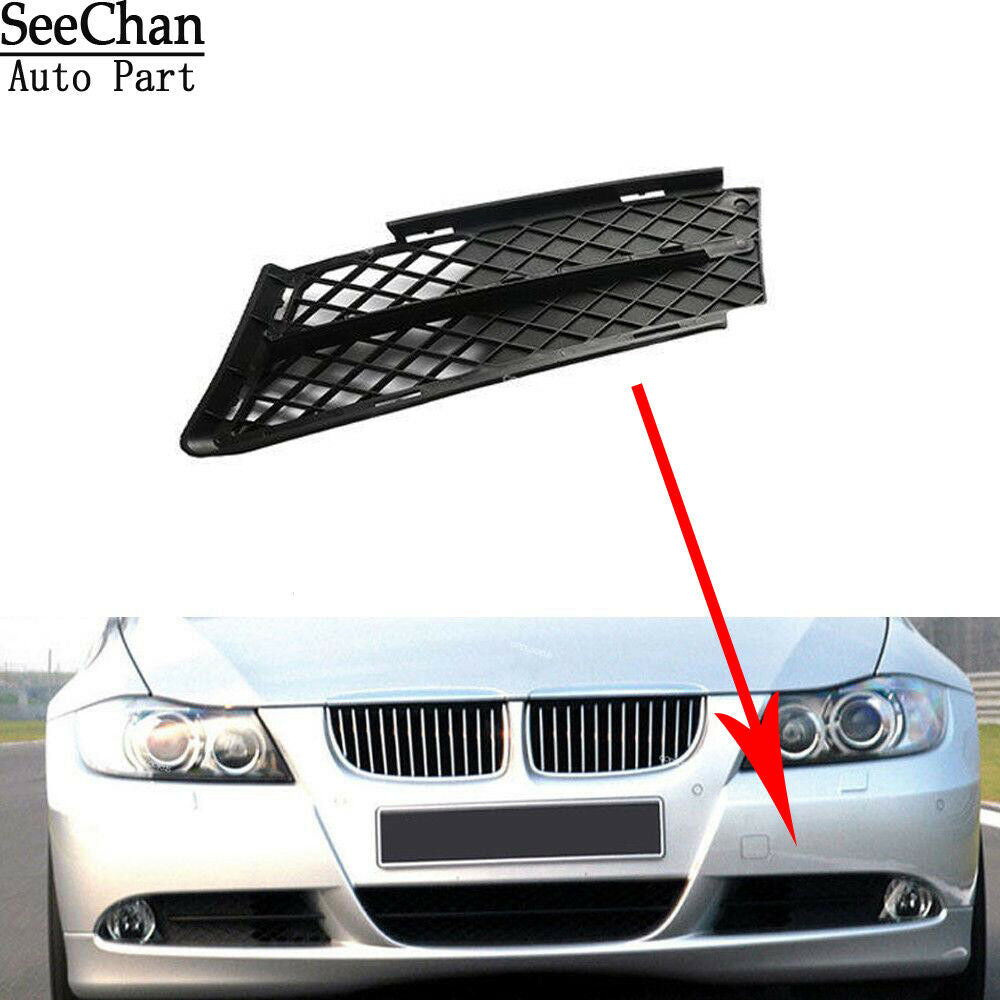High Quality Front Left Side Bumper Face Bar Grille Fit 06-08 BMW E91 325i 325Xi