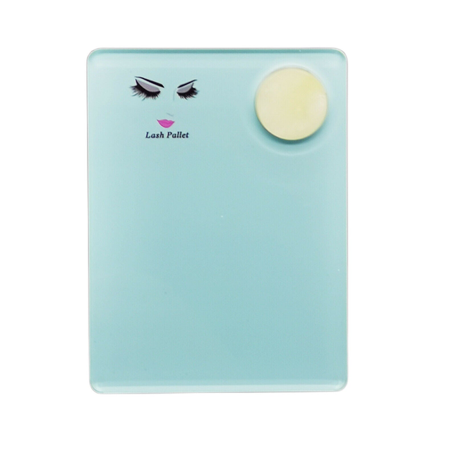 Eyelash Extension Pallet Acrylic Stand Tray Display Tool Professional Cyan