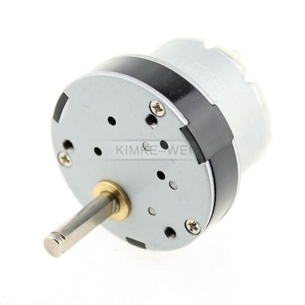 12V 50RPM Torque Gear Box Motor New