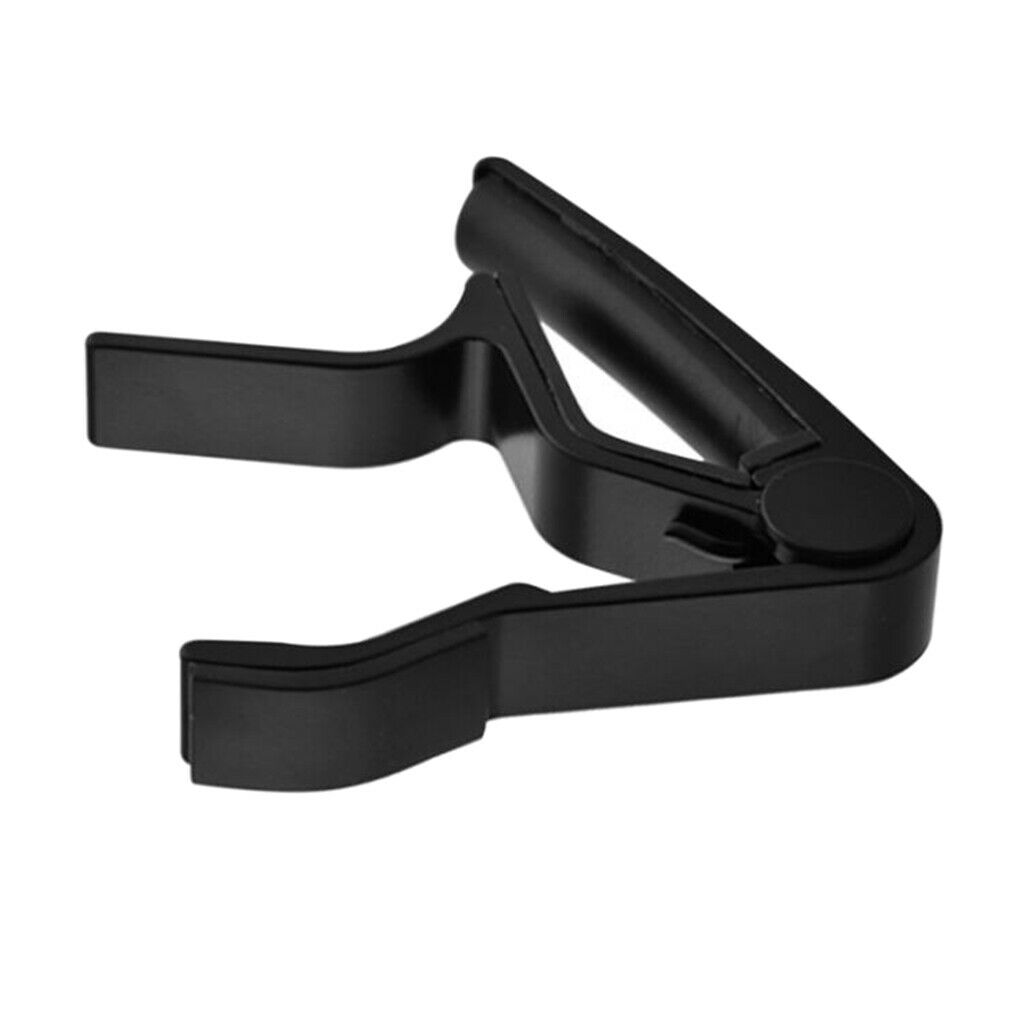 Universal Capo Capo Zinc Alloy Clamp For Guitar - Black
