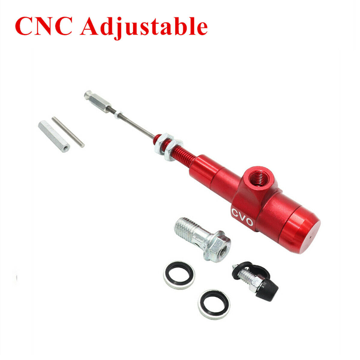 1PCS Red Motorcycle CNC Aluminum Hydraulic Clutch Master Cylinder Brake Lever