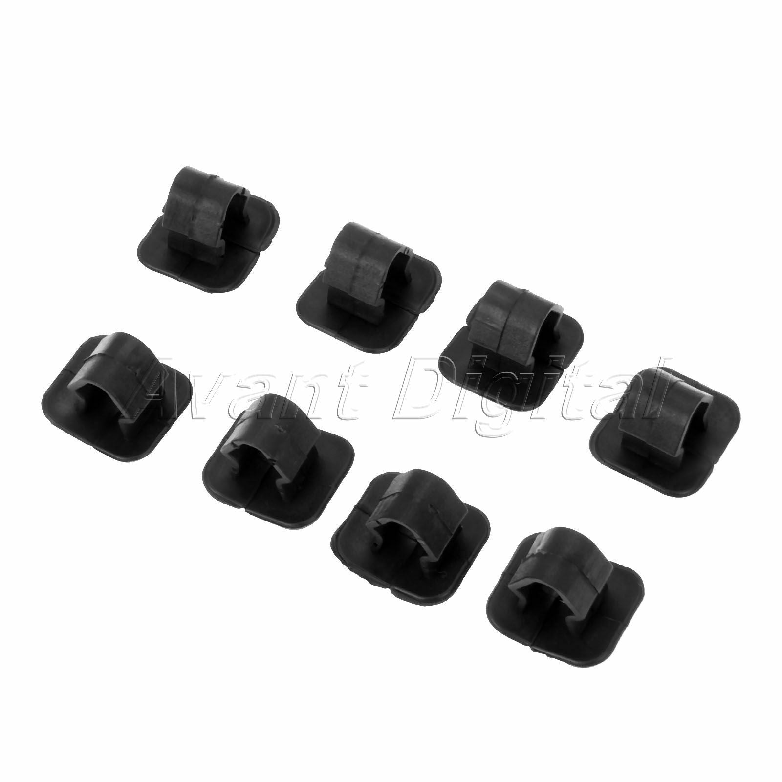 50PC Car Hood Cotton insulation lining Clips Fasteners Auto Plastic Clamp