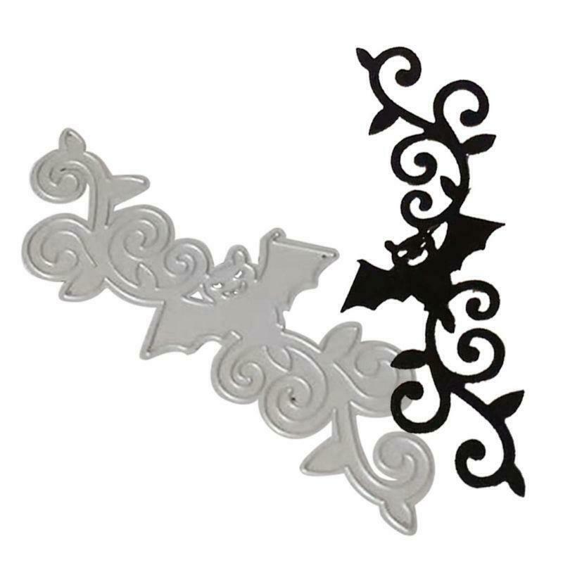 Halloween Bat Border Metal Cutting Dies Stencil DIY Scrapbooking Album Stamp