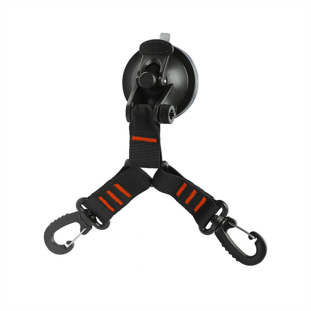 Strong Suction Cup Anchor Tie Down Outdoor Camping Tarp Tents Securing Hook