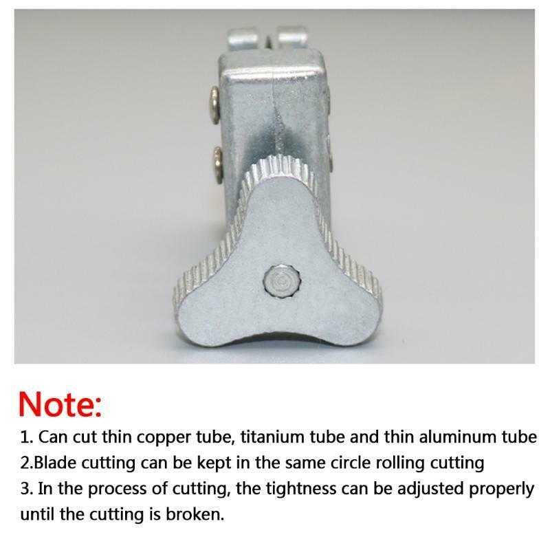 Tube Cutter 1/8 to 5/8In Copper Brass Aluminium Plastic PVC Pipe Cutting Tool