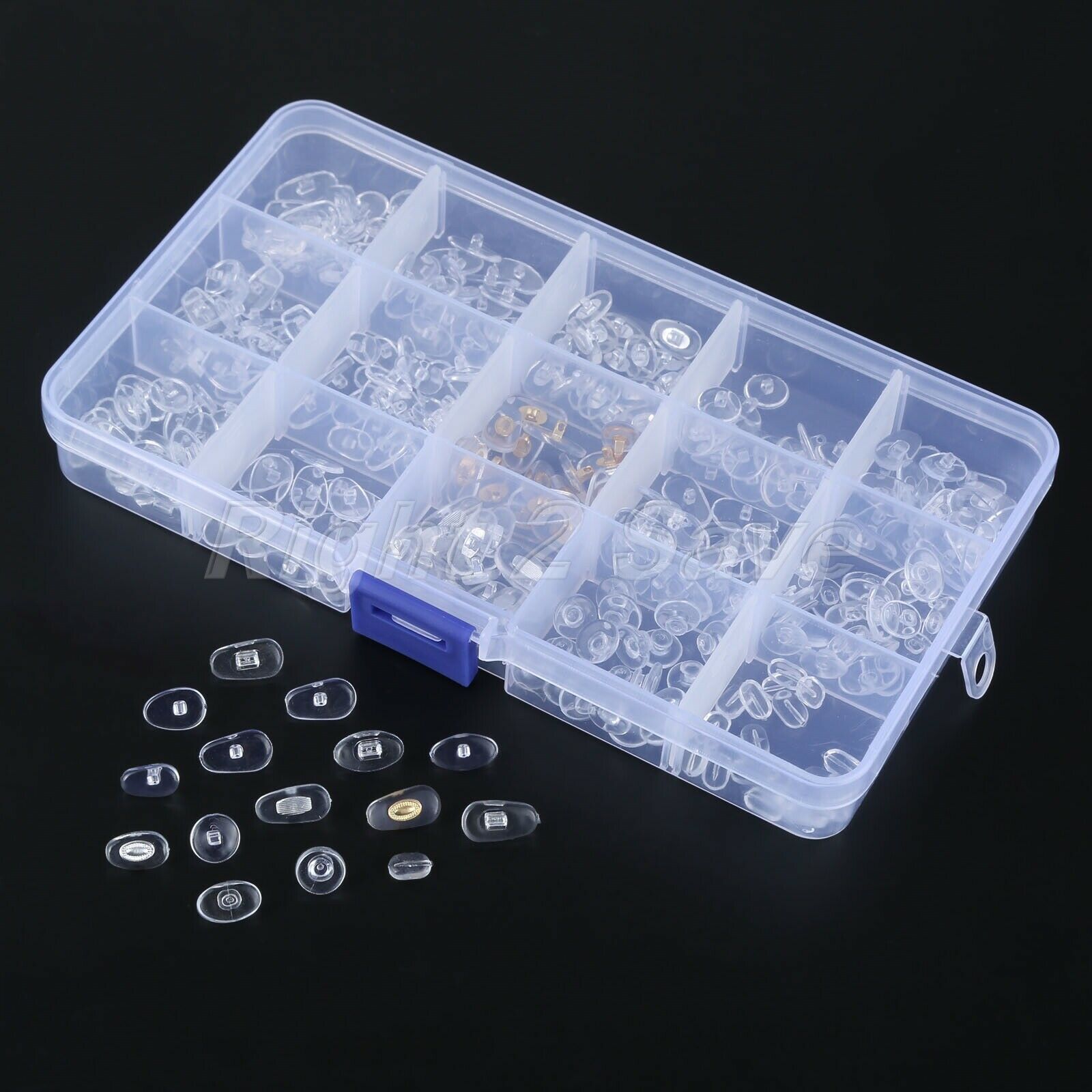 Eyeglass Nose Pad Spectacles Sunglasses Glasses Soft Optical Silicone 300PCs