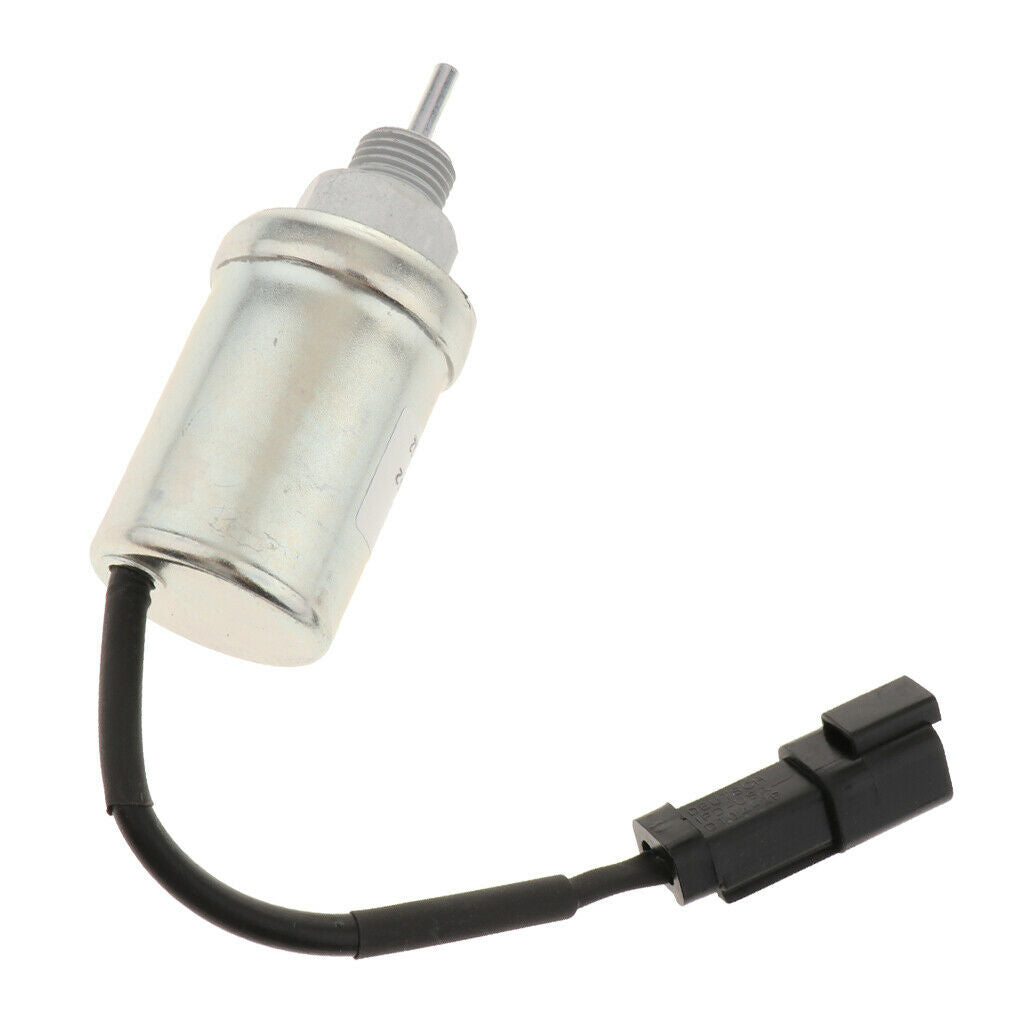 U85206452 12V Stop Solenoid - Fuel Shut Down Solenoid for Perkins HR404C-22T