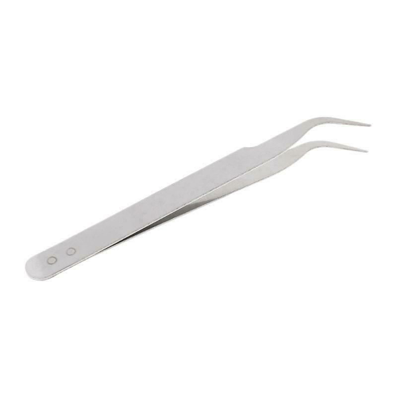Stainless Steel Clip Cleaning Tweezers Pet Ear Grooming Reptile Feeding Supplies