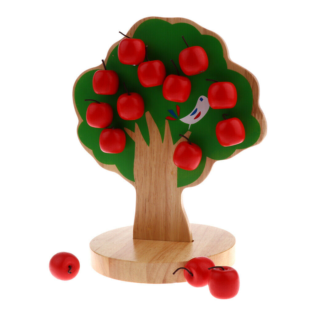 Colorful  Tree Wooden Magnetic  Toys for Children