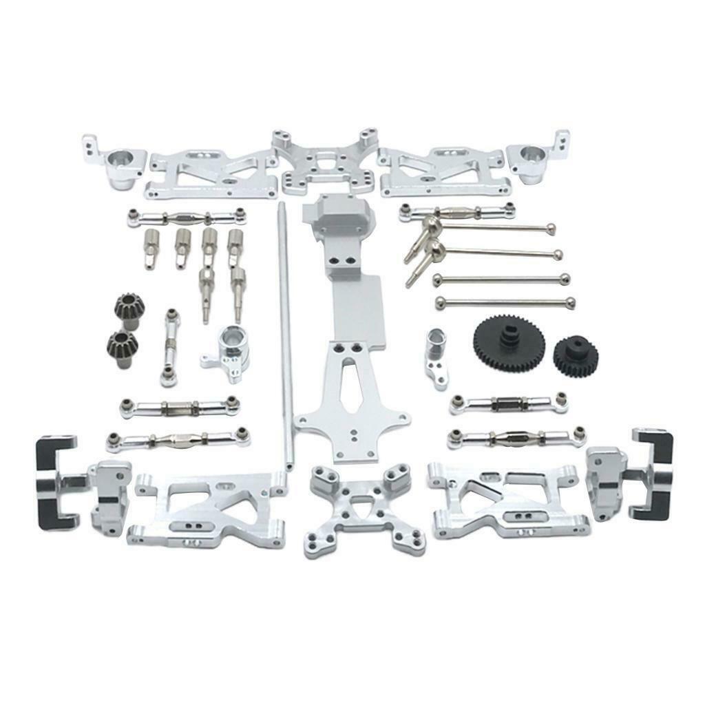 Full Upgrade Metal Kit Spare Parts WLtoys 144001 1:14 Arms Seat Accessory