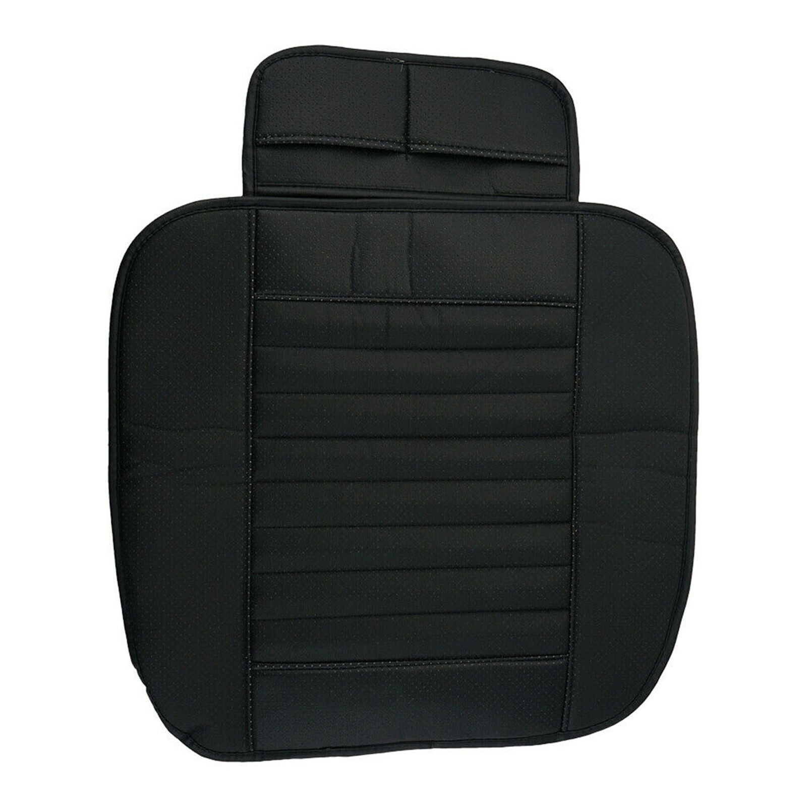 Car Front Seat Cover Breathable Mat PU Leather Pad Chair Cushion Full Surround