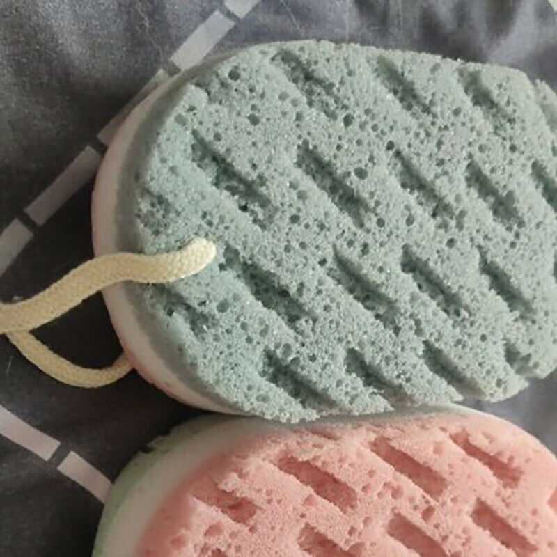 Sponge Bath Ball Shower Rub For Whole Body Exfoliation Massage Brush Scrubber