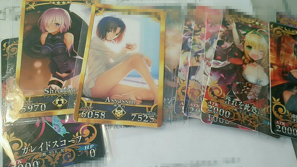 Fate Grand Order FGO Cards Alter Saber Cards Japanese Ver. Collection Set 40 PCS