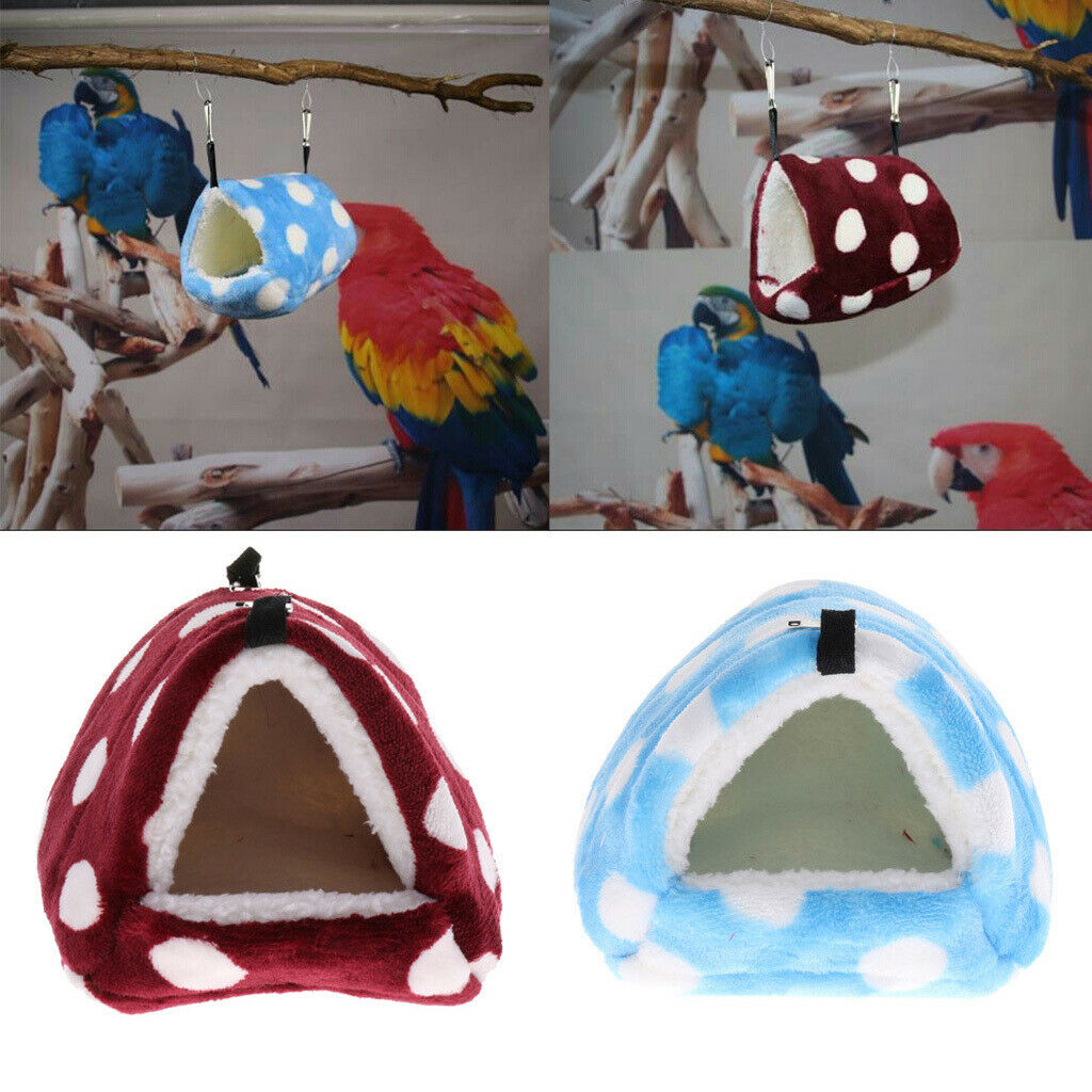 2pcs Guinea Pig House Hammock Bed Hanging Chinchilla Hideout Pet Supplies
