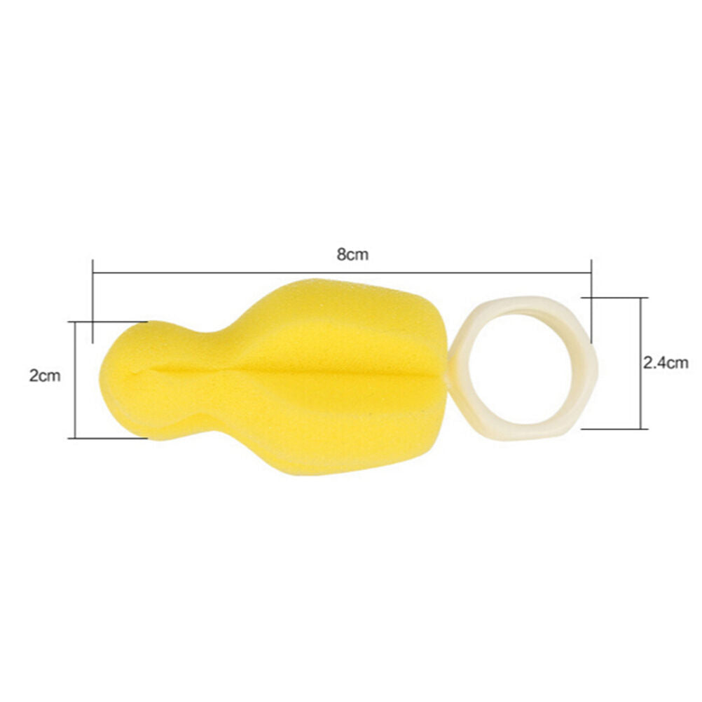 6pcs New Baby Nipple Brush Bottle Brush Sponge Cleaner With Pacifier Brus.l8