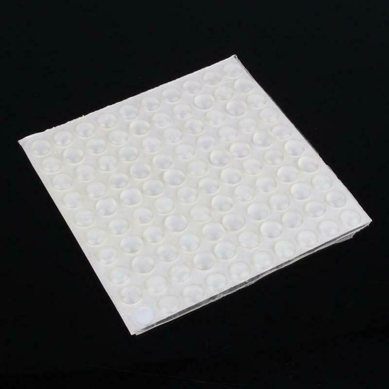 20pcs Silicon Rubber Clear Self Adhesive Sticky Pads For Cupboard Sofa Furniture