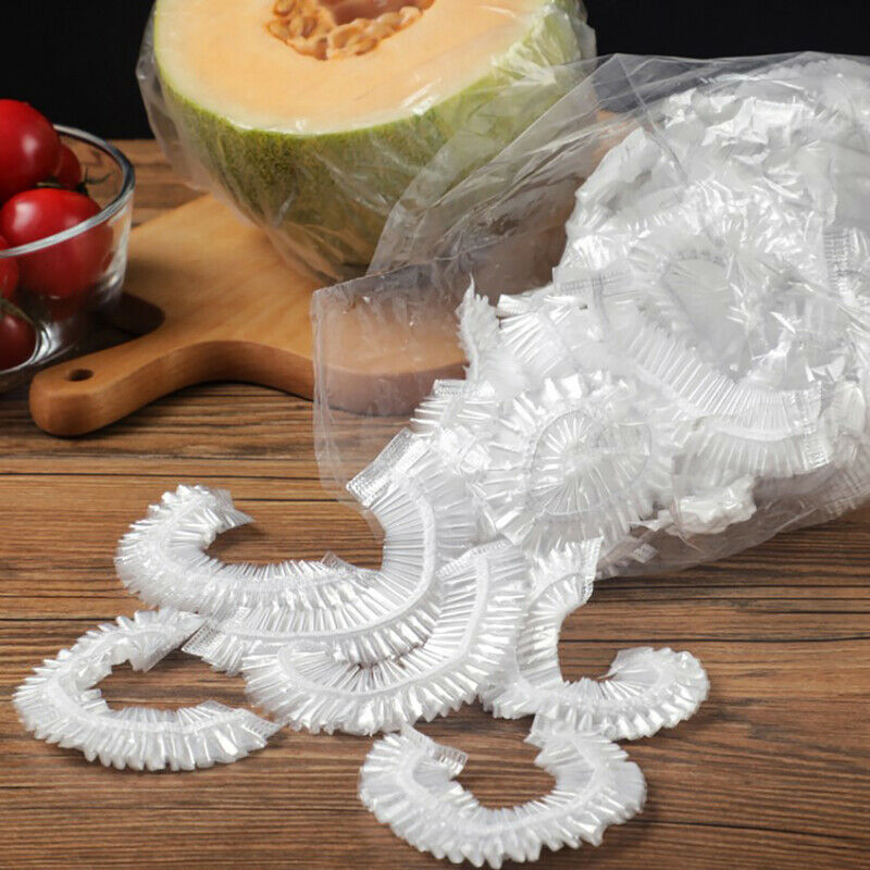 80PCS Disposable Food Bowl Cover Bags Dustproof Fresh- Keeping Food Storage  DF