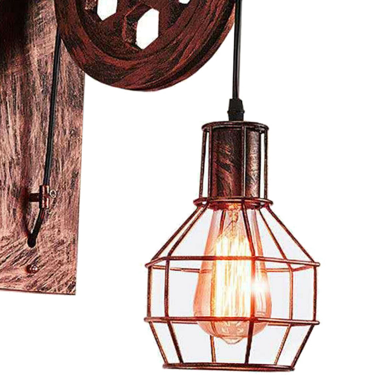 Wall Lamp Fixture Sconce Kitchen Lighting Light Study Corridor Red