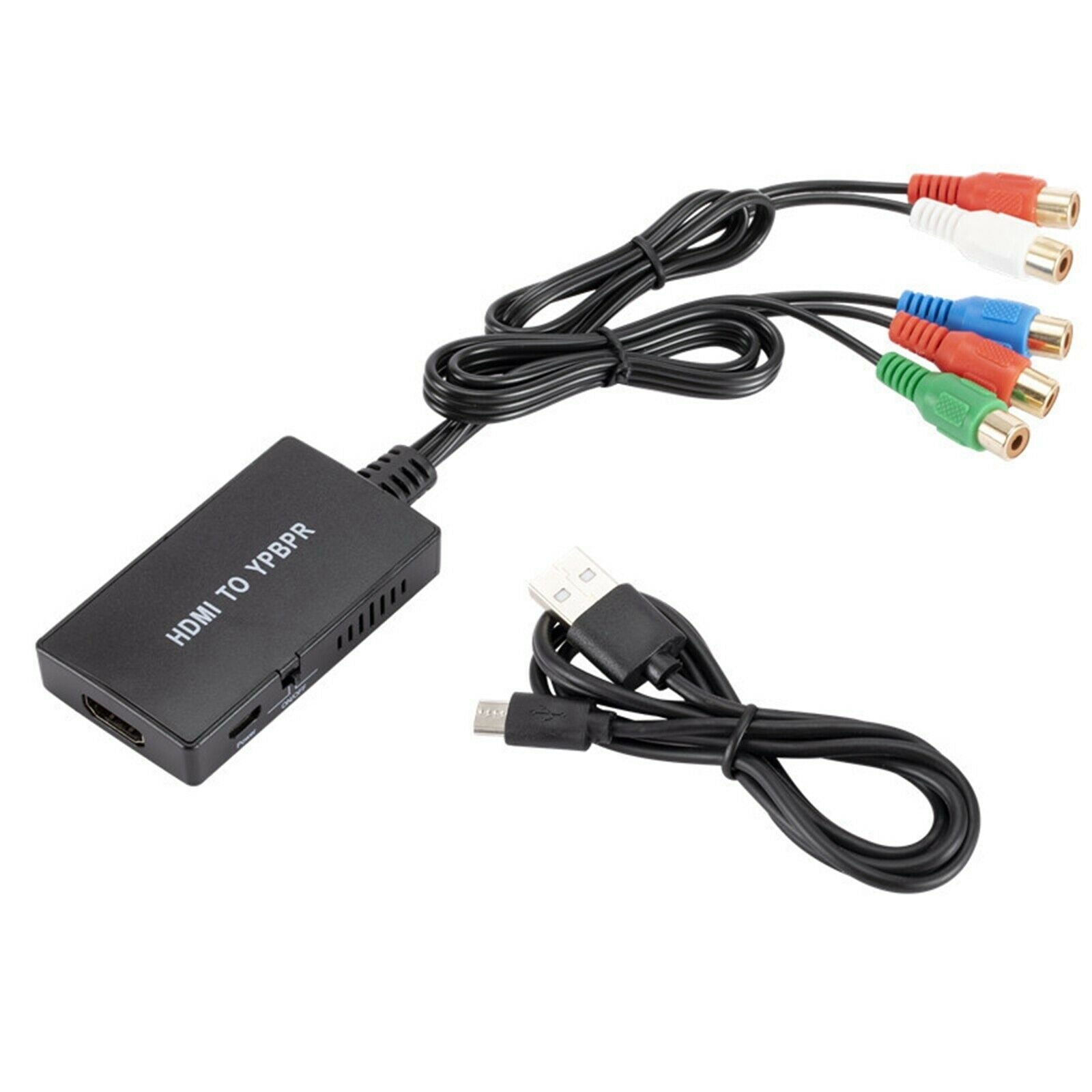 1080p HDMI to Video YPbPr RCA Converter R/L Audio Output for Laptop PC