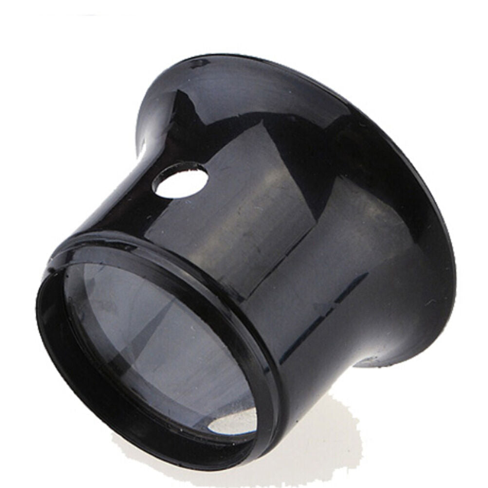 1PCS 10X Jewelers Watchmakers Eye Loupes Magnifier Magnifying Glass Tool Gift Tt