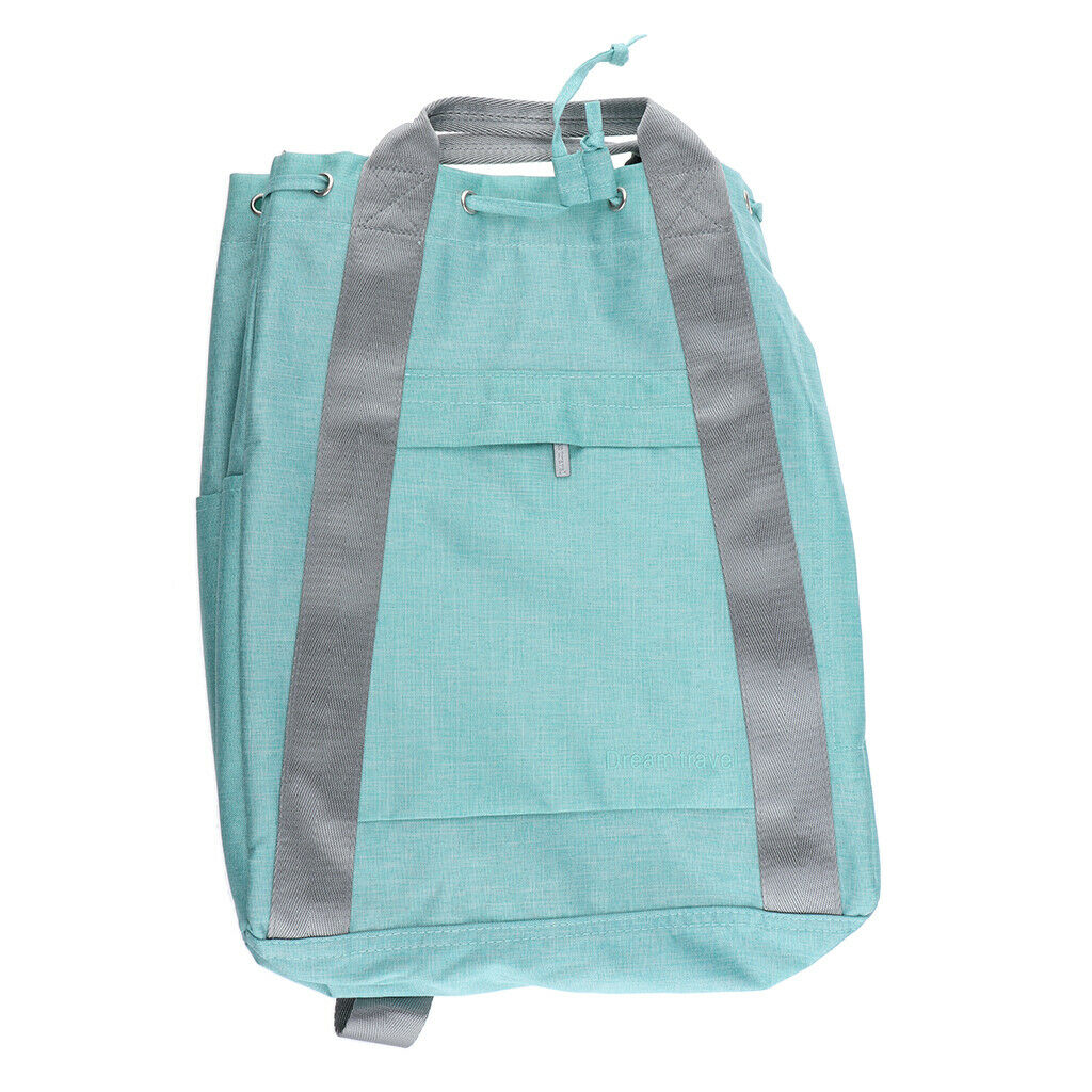 Men Women Causal Backpacks Waterproof Drawstring Bag Travel Backpacks Green