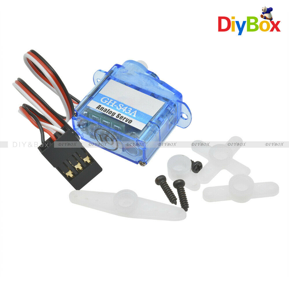 MiNi Micro 4.3g Servo For Control Aeromodelling Aircraft Flight Direction DIY