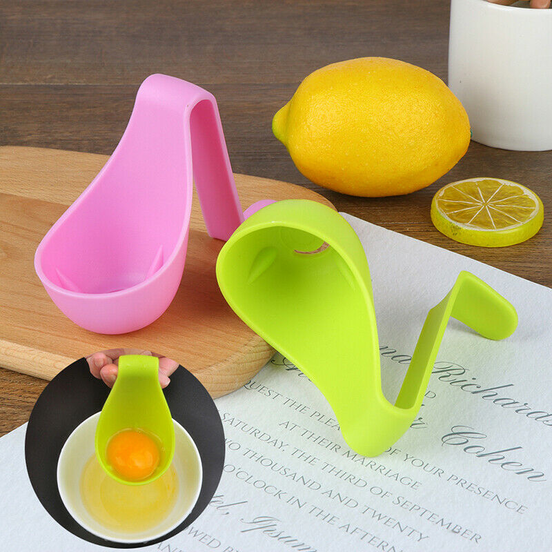 Egg White Separator Handle Fit Over Small Bowl or Cup Mini HandHeld Des xnLDUKDD