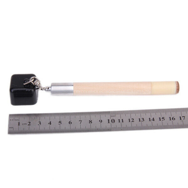 2 In 1 Pocket Chalk Billiard Cue Tip Pricker Prep Tool